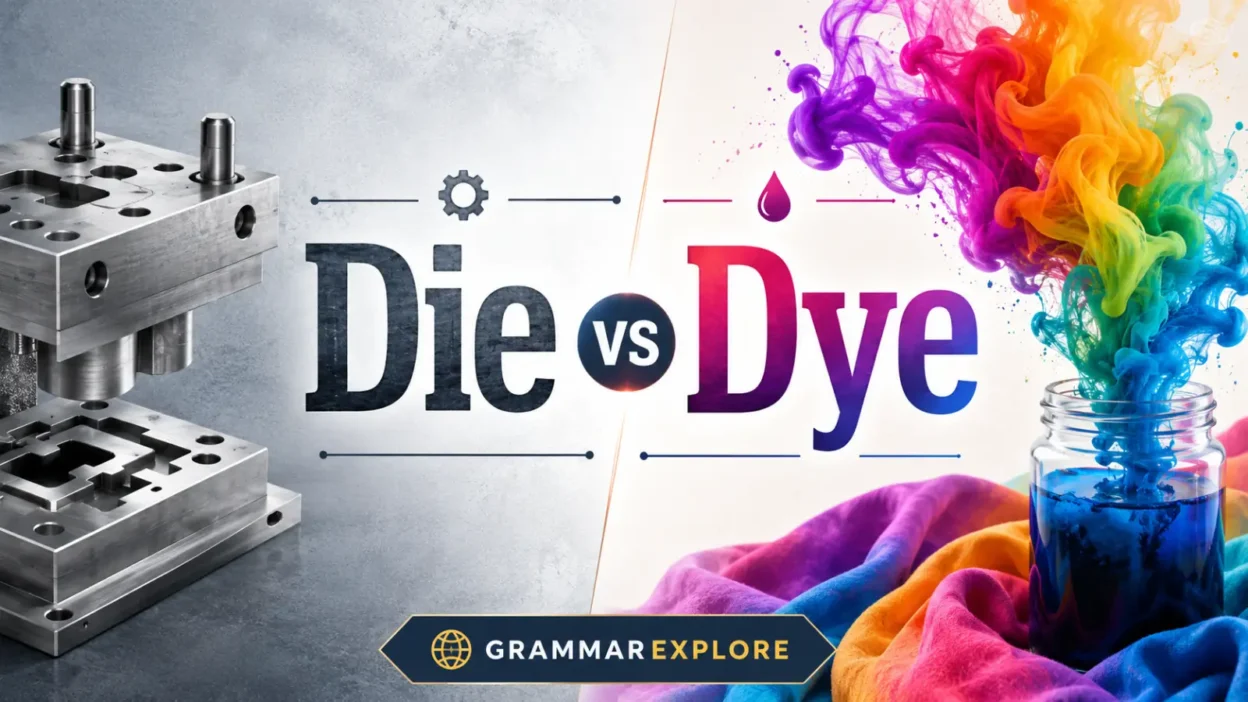 Die vs Dye