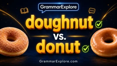 doughnut vs donut