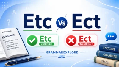 Etc Vs Ect