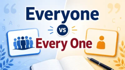 everyone or every one