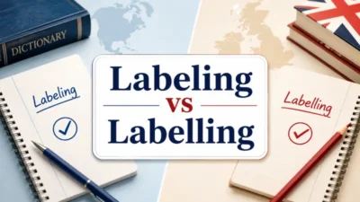 labeling vs labelling