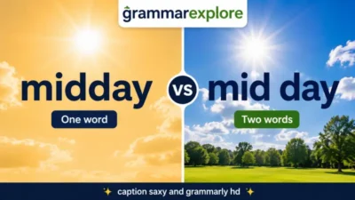 midday vs mid day