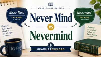 Never Mind vs Nevermind_ Which Form Should You Use