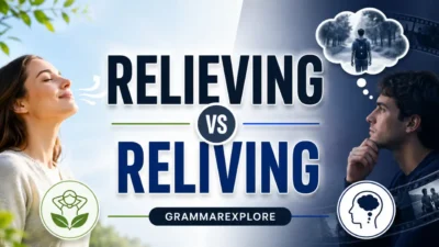 Relieving vs Reliving: What's the Difference and Which Word Should You Use?