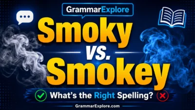 smoky vs smokey