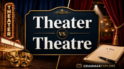 theater vs theatre