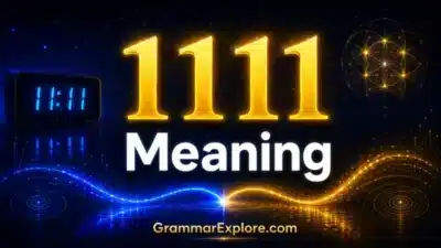 1111 meaning
