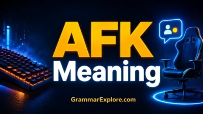 afk meaning