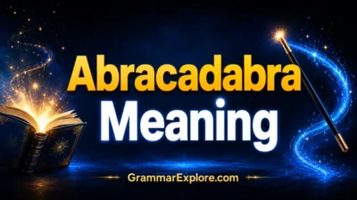 abracadabra meaning
