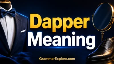 dapper meaning