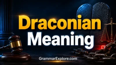draconian meaning