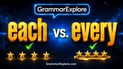 each vs every