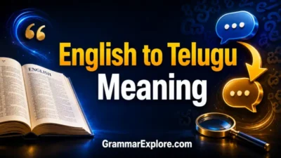 english to telugu meaning
