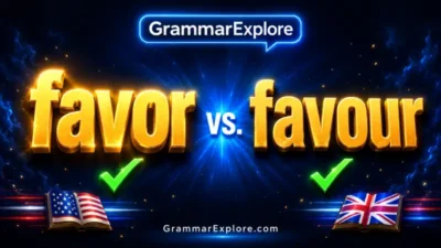 favor vs favour