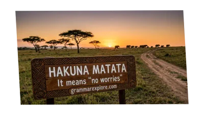 hakuna matata meaning