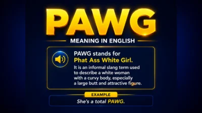 pawg meaning english