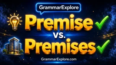 premise vs premises