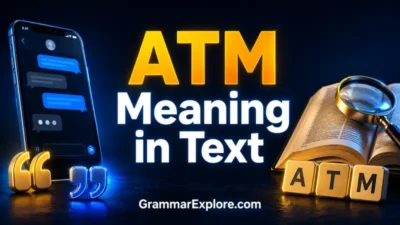 atm meaning in text