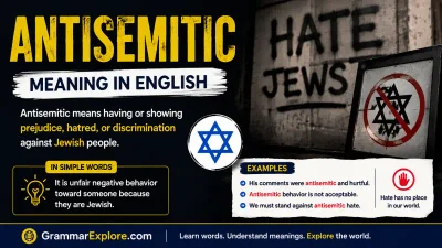 antisemitic meaning in english