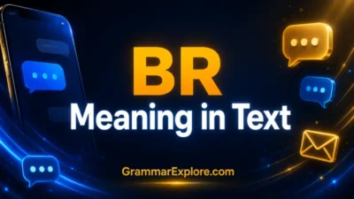 br meaning in text