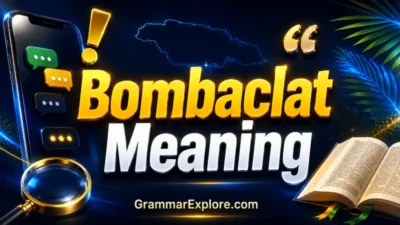 bombaclat meaning