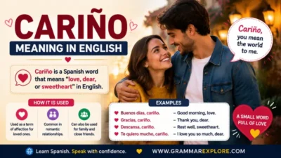 cariño meaning in english
