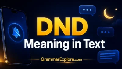 dnd meaning in text