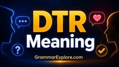 dtr meaning