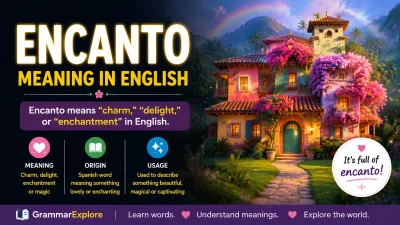 encanto meaning in english