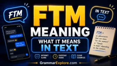 ftm meaning