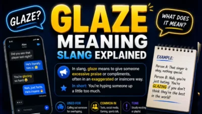 What Does Glaze Mean in Slang?