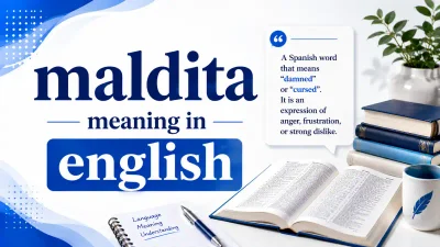 maldita meaning in english