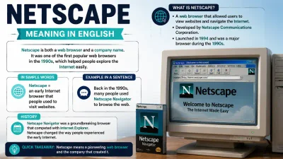 netscape meaning in english