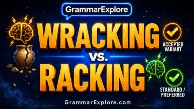 wracking vs racking